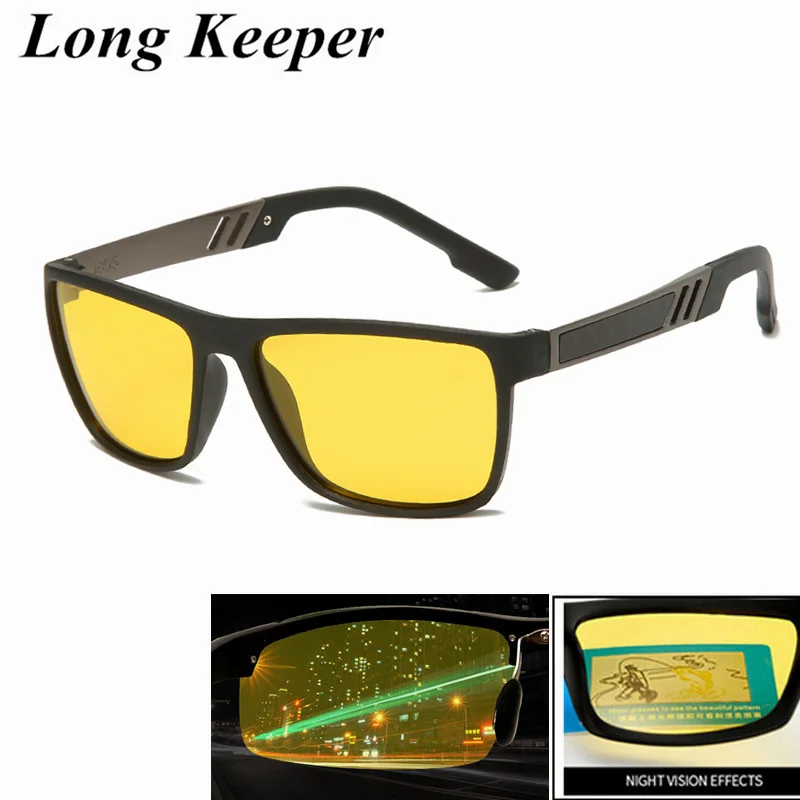 

Длинные Хранитель Ночное видение поляризационные солнцезащитные очки для вождения очки солнцезащитные очки Для мужчин Для женщин летние ...