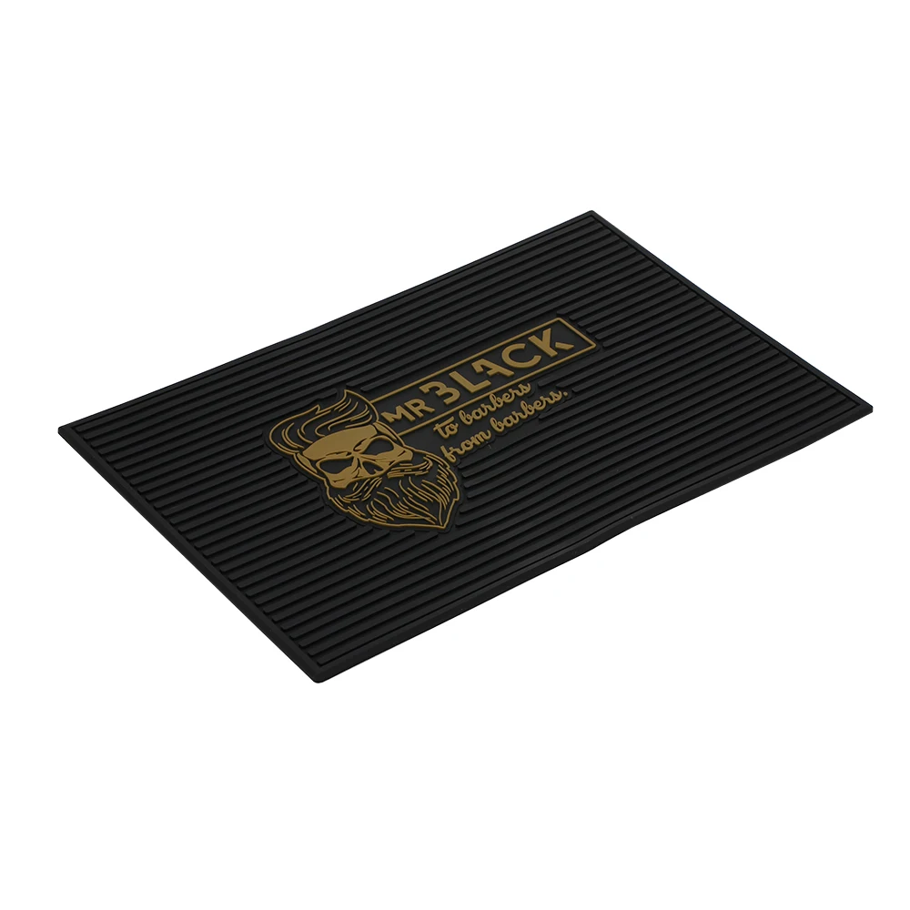 Антискользящий силиконовый коврик для парикмахерских термостойкий Коврик