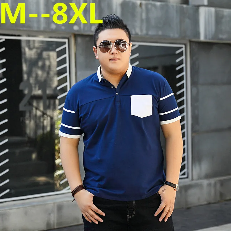 10XL 8X Мужская рубашка поло брендовая мужская Однотонная Camisa Masculina повседневная