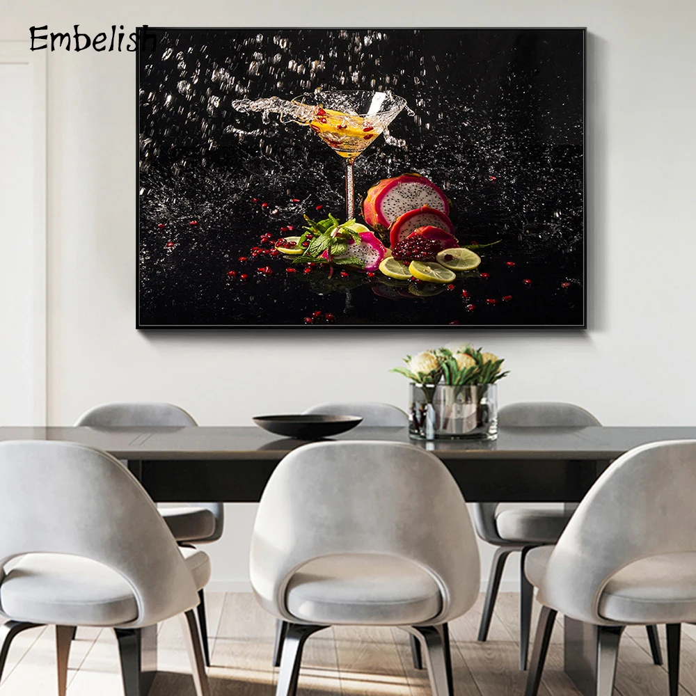 Embelish всплеск в стекле Летние фрукты современная кухня домашний декор фотографии