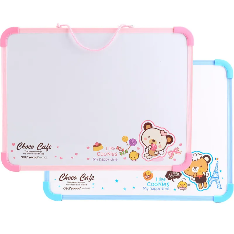 Magnetic Whiteboard Magnet Sheets Drawing Writing Boards Hangable Graffiti Bulletin Board Flip Chart Kids Dry Wipe | Канцтовары для
