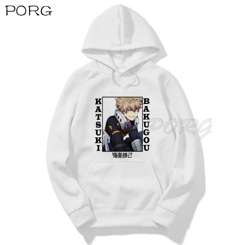 

Harajuku My Hero Academia Unisex Hoodies Japanese Anime Bakugou Katsuki Printed Men's Hoodie Streetwear Casual Sweatshirts 2022
