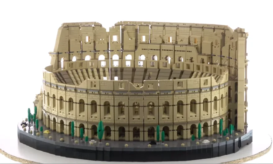 

9036Pcs 86000 Movie Series The Italy Roman Colosseum Model Building Blocks Bricks Kids Toys For Chirldren