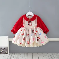 baby girl dress peter pan collar winter birthday princess dresses toddler girls christmas clothes ball gown 0 4y