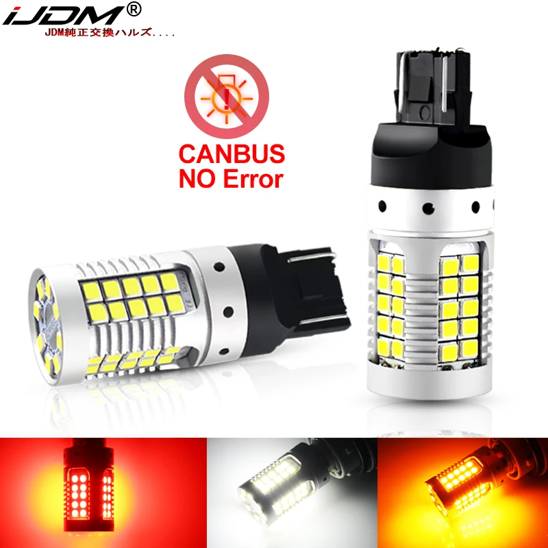 Автомобильный задний фонарь iJDM 7443 светодиодный Canbus 992 T20 W21/5 Вт 7440 32SMD 3030 для