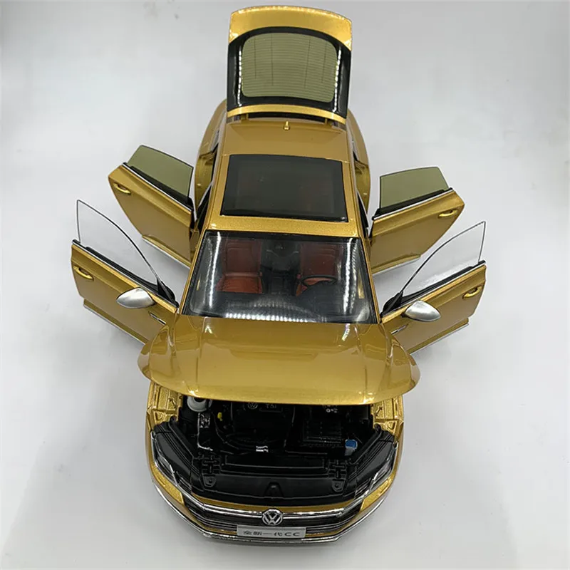 

1:18 Diecast Model for Volkswagen VW All New 2019 CC Arteon Alloy Toy Car Miniature Collection Gifts Passat Magotan car goods