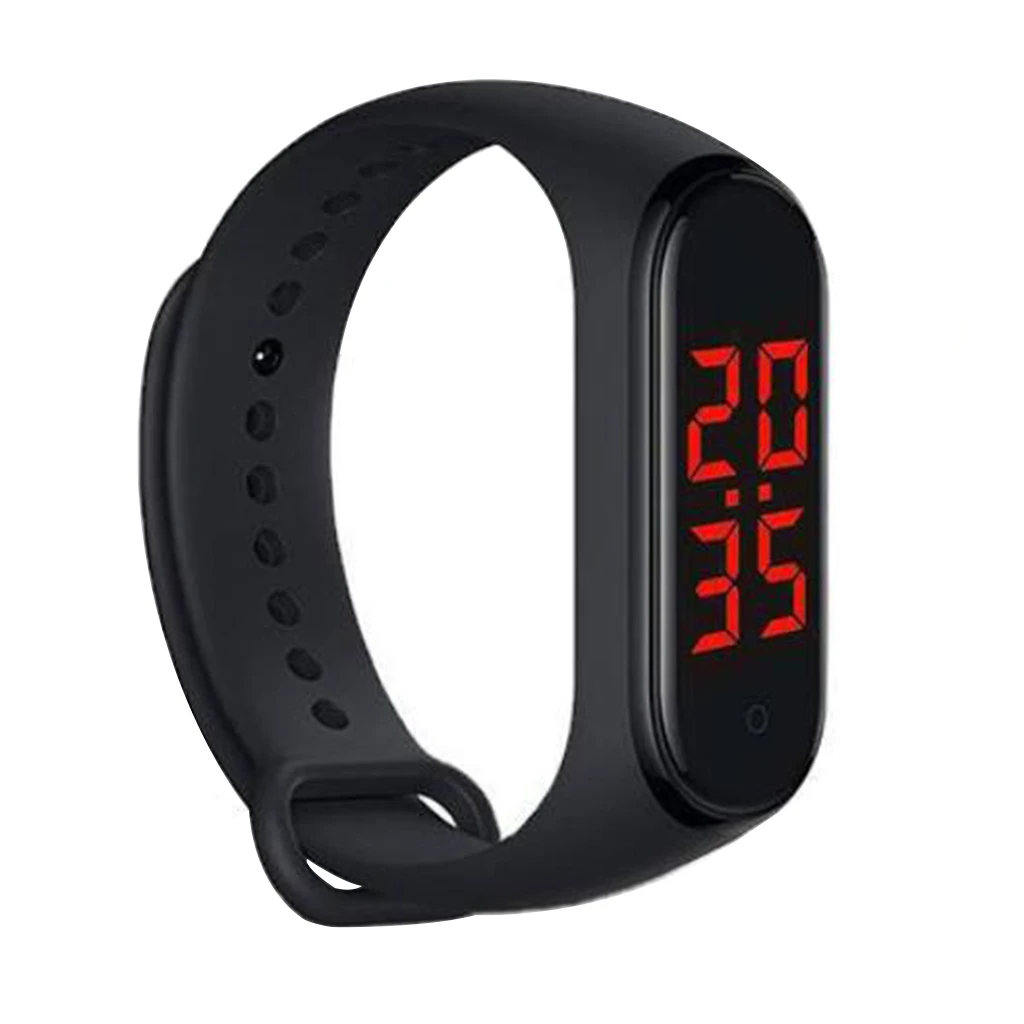 Детский смарт браслет для взрослых спортивные часы светодиодный экран