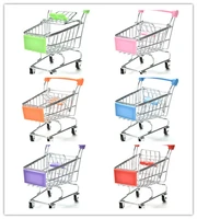 new colorful funny mini supermarket shopping cart trolley pet bird parrot hamster toy