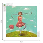 Алмазная картина особой формы с изображением розы, вышивка крестом, стразы, алмазная вышивка, набор для украшения дома