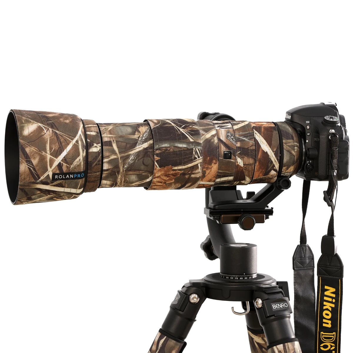 Женская камуфляжная дождевая Крышка для объектива Nikon линзы ROLANPRO 200 500 мм f/5.6E ED VR