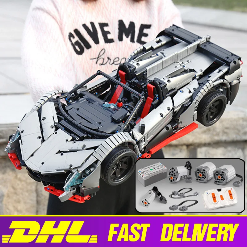 23006 технический автомобиль совместимый с фотолампами родстер Veneno модель