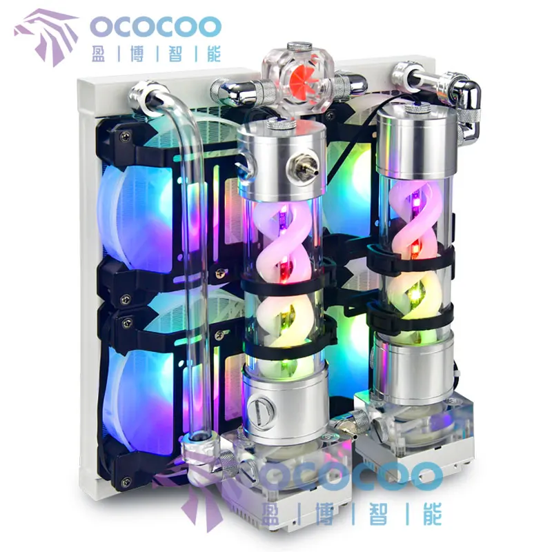 OCOCOO интегрированный Тетрадь водяного охлаждения внешний изменение радиатор