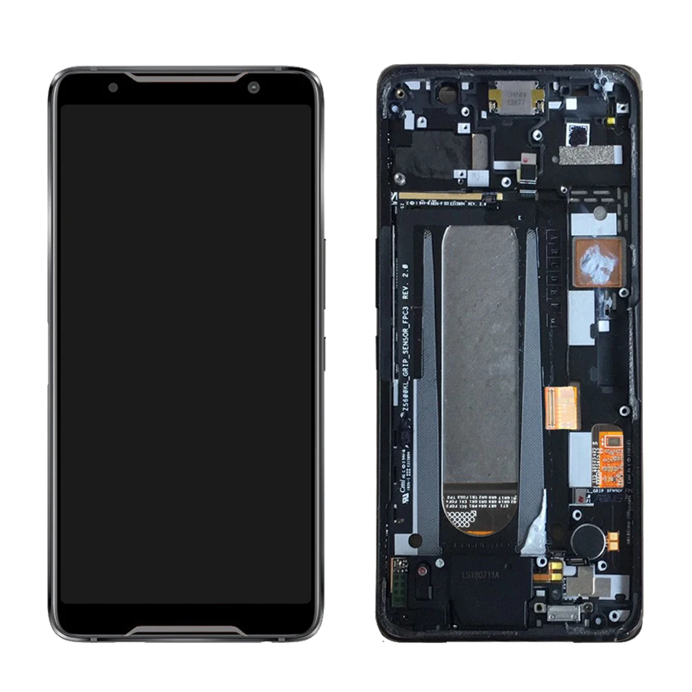 lcd 6 0 inch for asus rog phone zs600kl original amoled lcd display touch panel digitizer replacement for asus zs600kl free global shipping