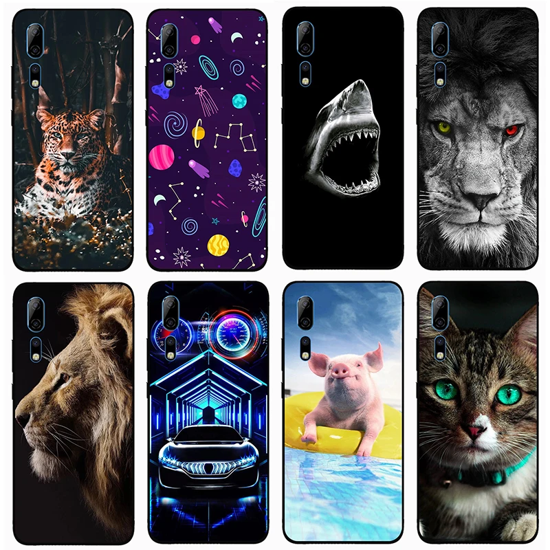Чехол с рисунком для ZTE Axon 10 Pro чехол из мягкого ТПУ телефона задняя крышка A2020 fundas |