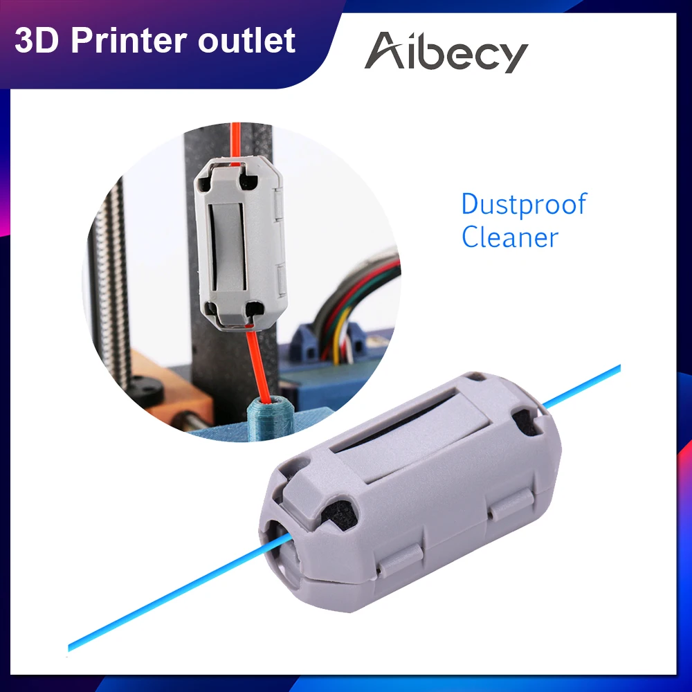 Детали для 3D принтера Aibecy фильтры чистки филамента 1 75 мм блок очистки резиновой