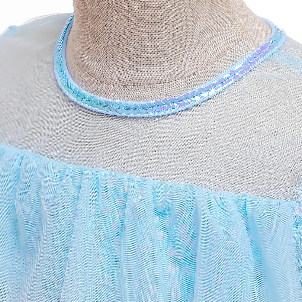 Платье принцессы Холодное сердце для Хэллоуина костюм косплея девочек 2019 |