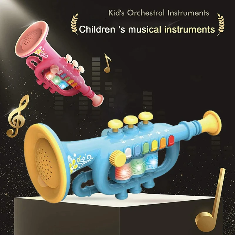 

Children Toys Kids Trumpet Simulation Instrument Musical Toys Early Learning Children Musical Instruments Toy
