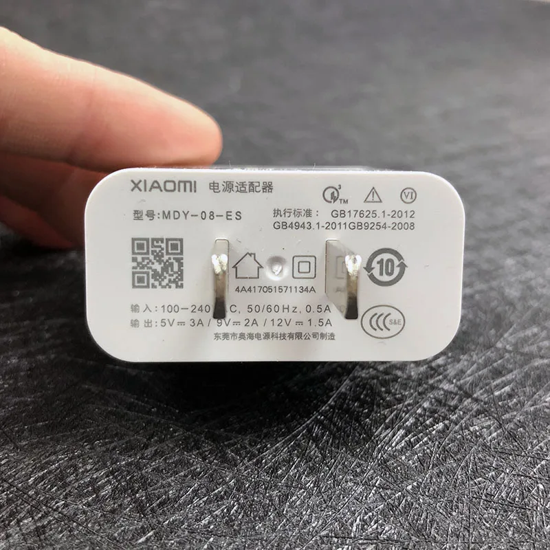 Оригинальный xiaomi QC 3 0 зарядное устройство ЕС быстрое HDMI DVI Переходник и Type C кабель