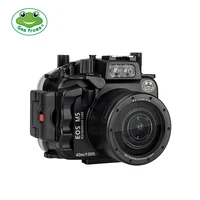 waterproof housing case for canon camera eos m5 eos m6 18 55 mm 22mm photography underwater 40m freely diving essential outdoor