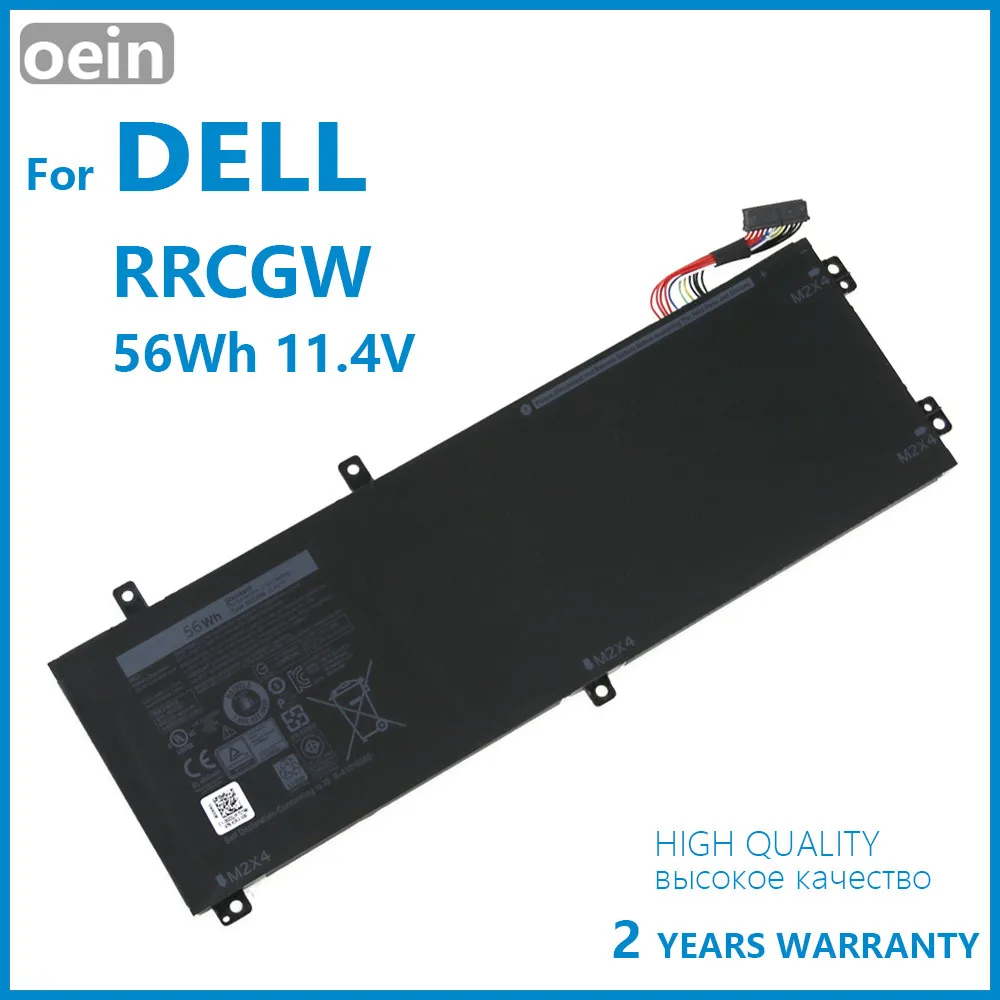 

Oein Genuine RRCGW New Laptop Battery For Dell XPS 15 9550 Precision 5510 Series M7R96 62MJV 11.4V 56WH batteries