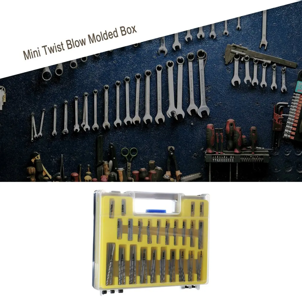 

150PCS HSS Twist Drill Bit Size 0.4mm-3.2mm Metalworking Drill Bit Set Round Shank Mini Drill Bit portable