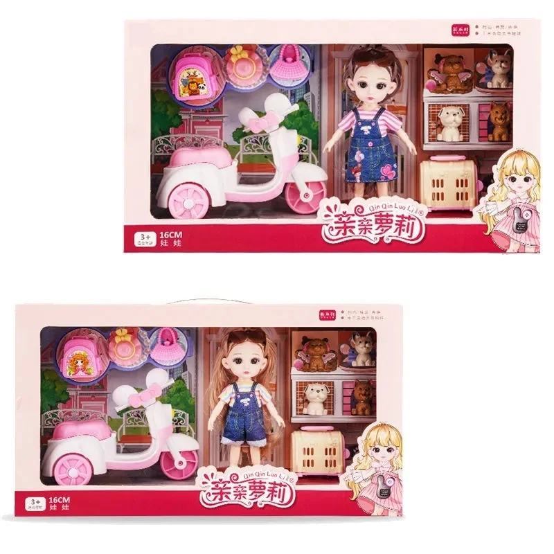 

New Product Creative Girl Toy Princess Doll Set Doll Gift Box Play House Toy Gift