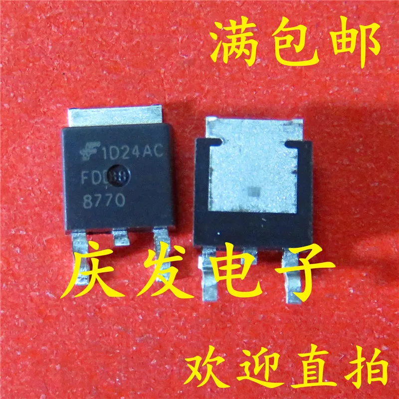 

10 шт., 100% оригинальная новинка, 100% качество, в наличии, FDD8770 TO-252