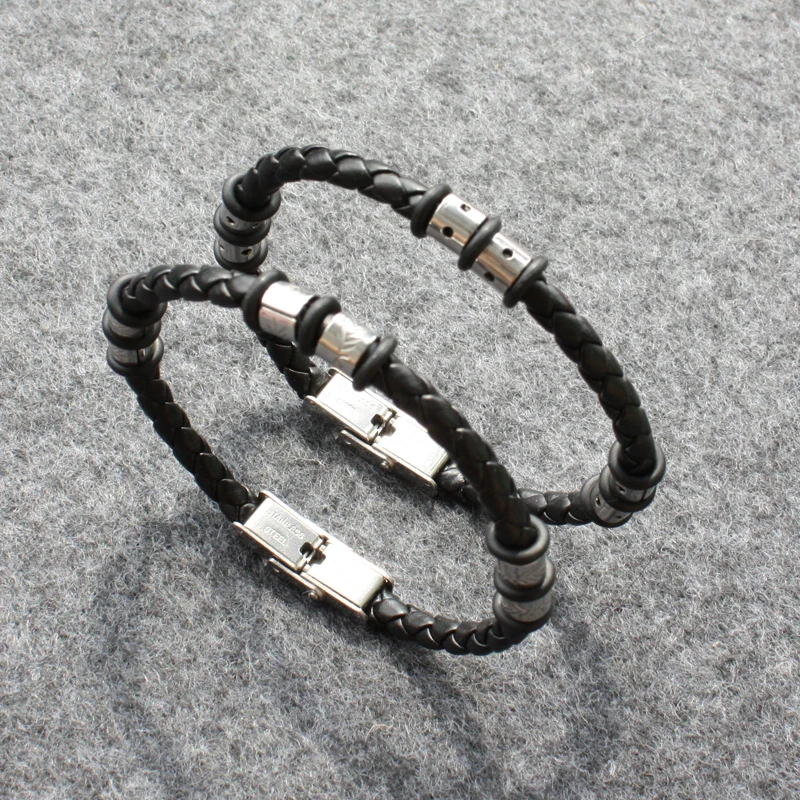 Браслет из искусственной кожи 21 см серебряный цвет Шарм специальные ювелирные