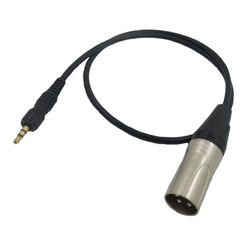 

3.5mm TRS Male to XLR Male Wireless Receiver Output Mic Balanced Cable Compatible with UWP V1/D11/D2 0.14in TRS Cable