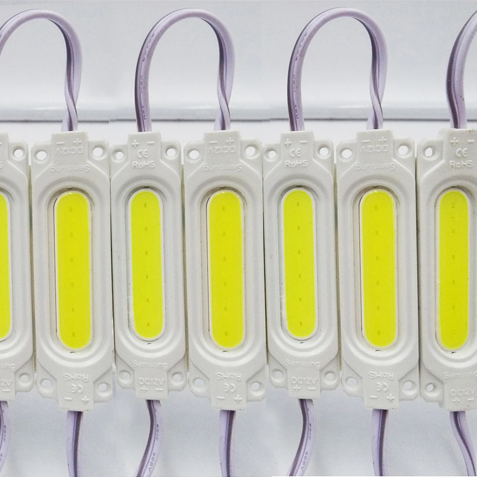 

1000 шт. DC 24 В COB Светодиодный модуль 2 Вт модуль впрыска холодный белый теплый белый используется для рекламы лампа бар светильник