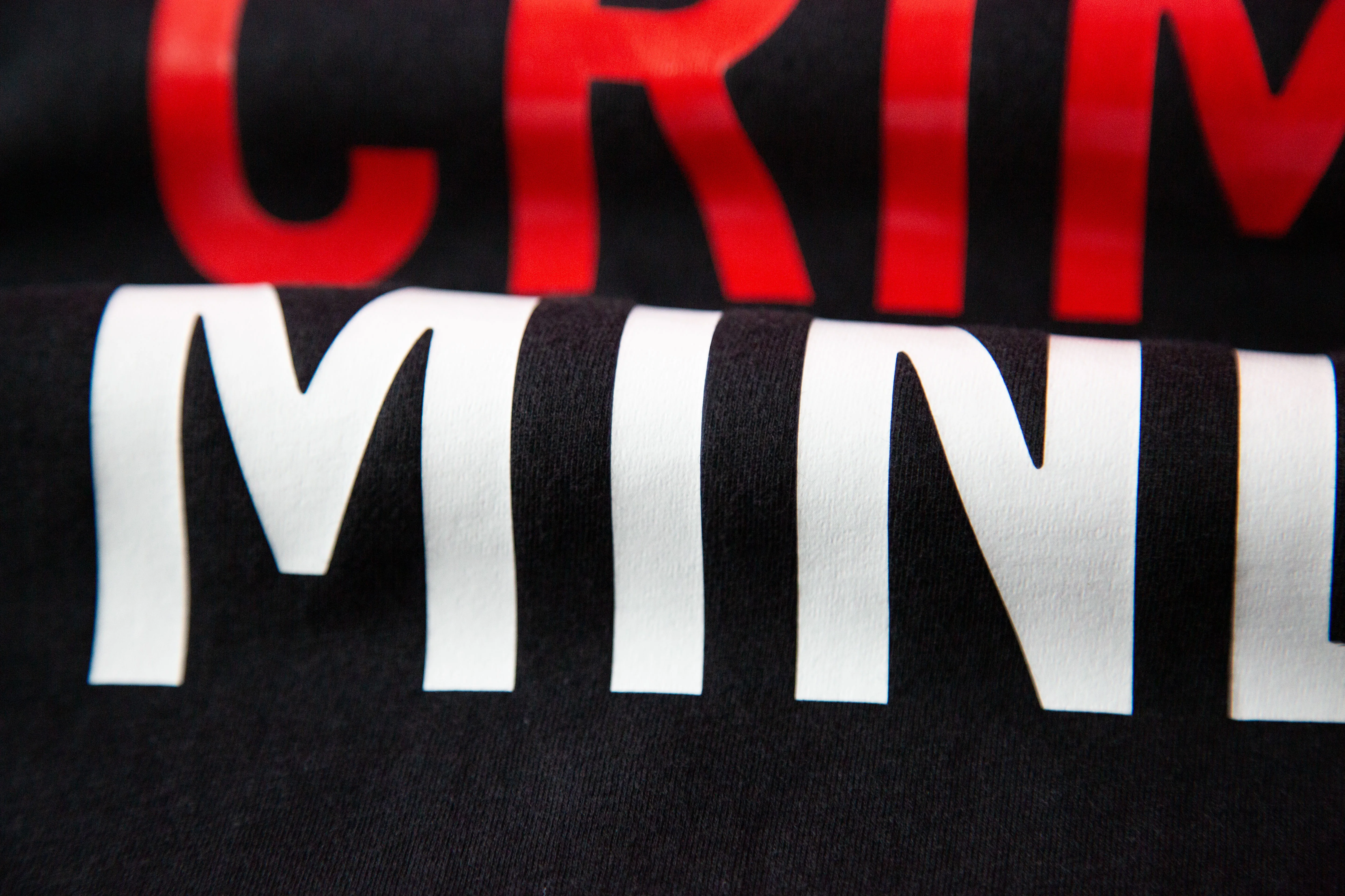 Мыслить как преступник логотип парная Одежда для девочек Женская обувь из хлопка