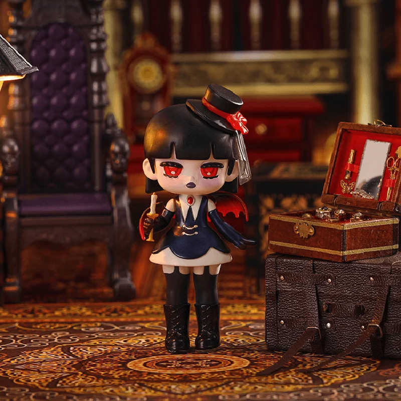 Шкатулка для слепых игрушек в случайном порядке CHOMI темная детская серия ринмов