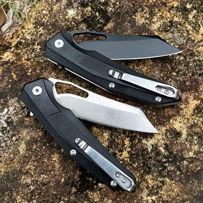 Складной нож KESIWO KS075A D2 клинок с рукояткой G10 Карманный для охоты лагеря выживания