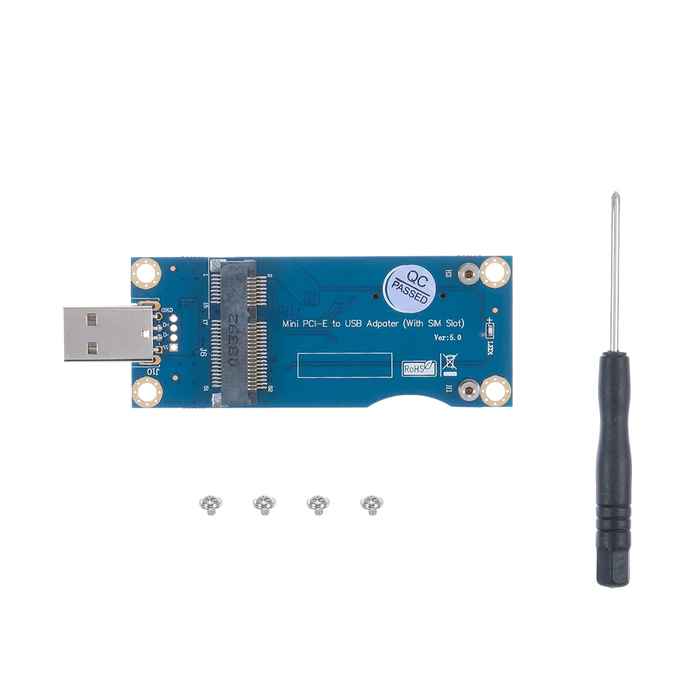 Мини адаптер PCI E к USB тестовый преобразователь WWAN карта 3G/4G модуль со слотом для SIM