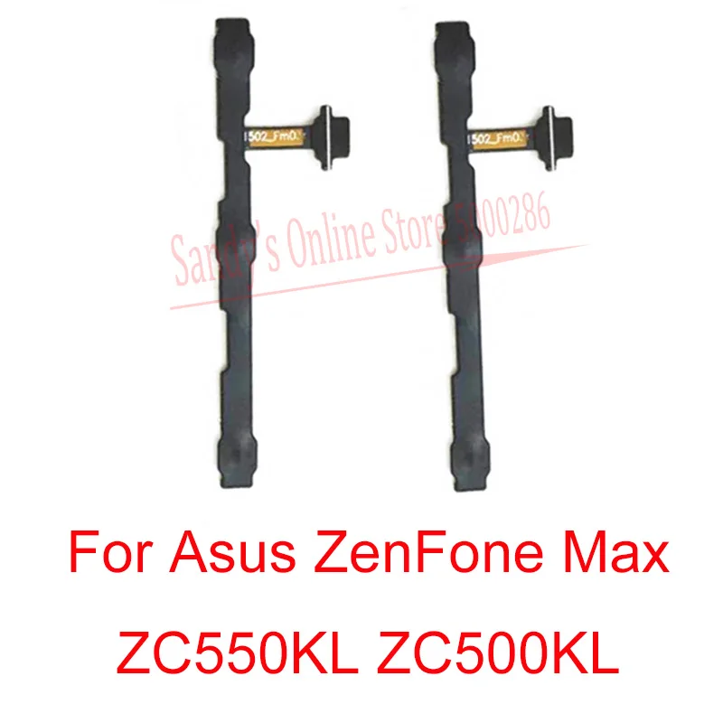 10 шт. кнопка включения/выключения питания для Asus Zenfone Max ZC550KL ZC500KL|Шлейфы мобильных