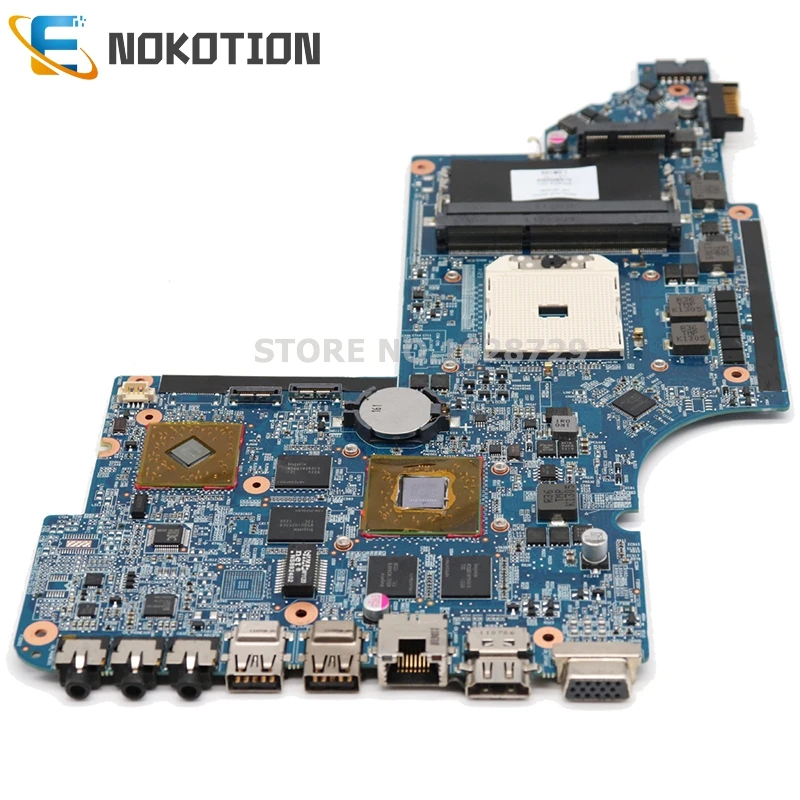 NOKOTION 665281-001 основной плате для HP Pavilion dv6 DV6 DV6-6000 материнская плата ноутбука hd6750m DDR3