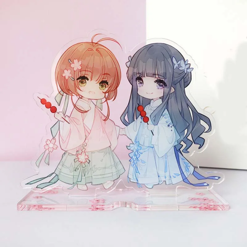 Брелок подвеска для ключей с рисунком аниме держатель сакуры LI SYAORAN|Реквизит