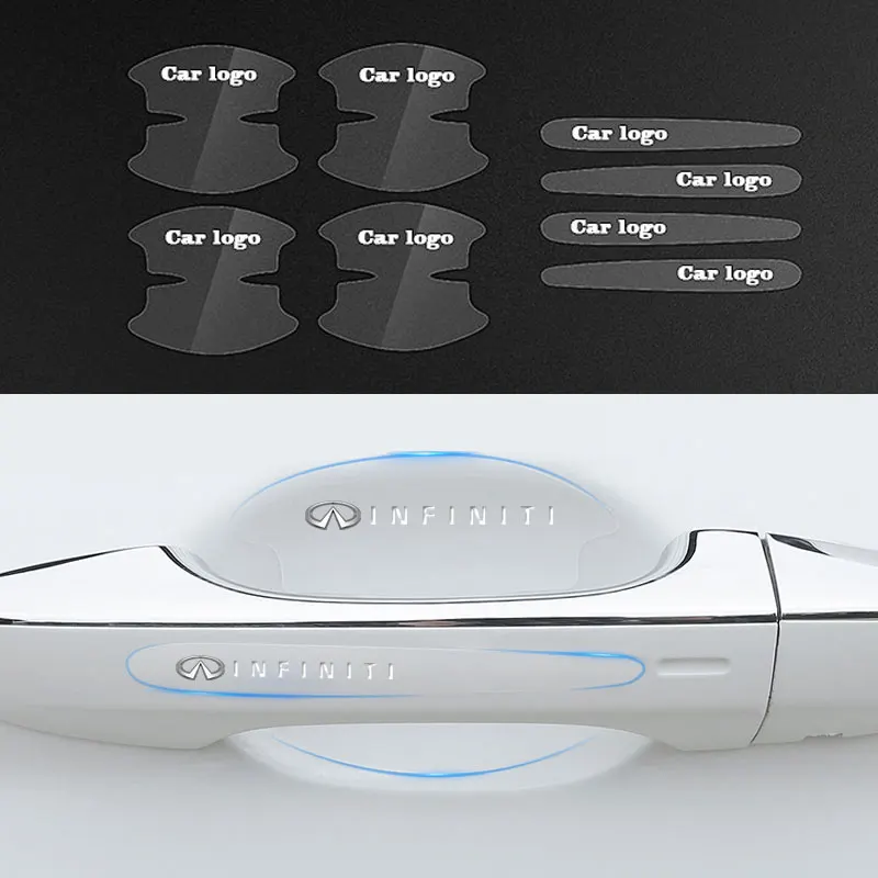 8 шт стайлинга автомобилей nti с защитой от царапин защитная пленка автомобильная