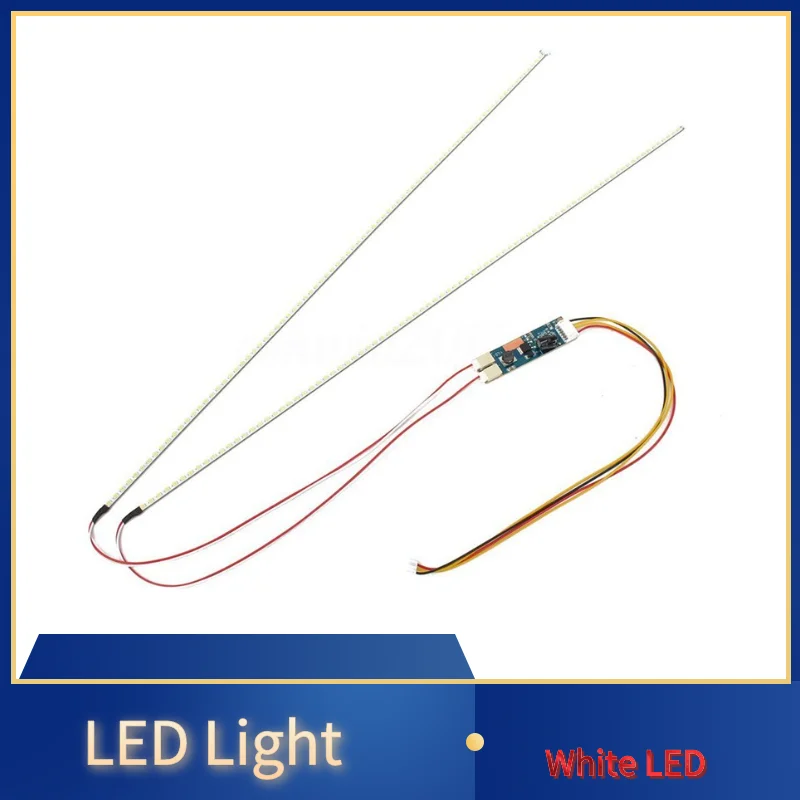 

White LED Universal Backlight Kit Adjustable LED Light LED Display LED Light with Support 15inch-24inch Wide 533MM
