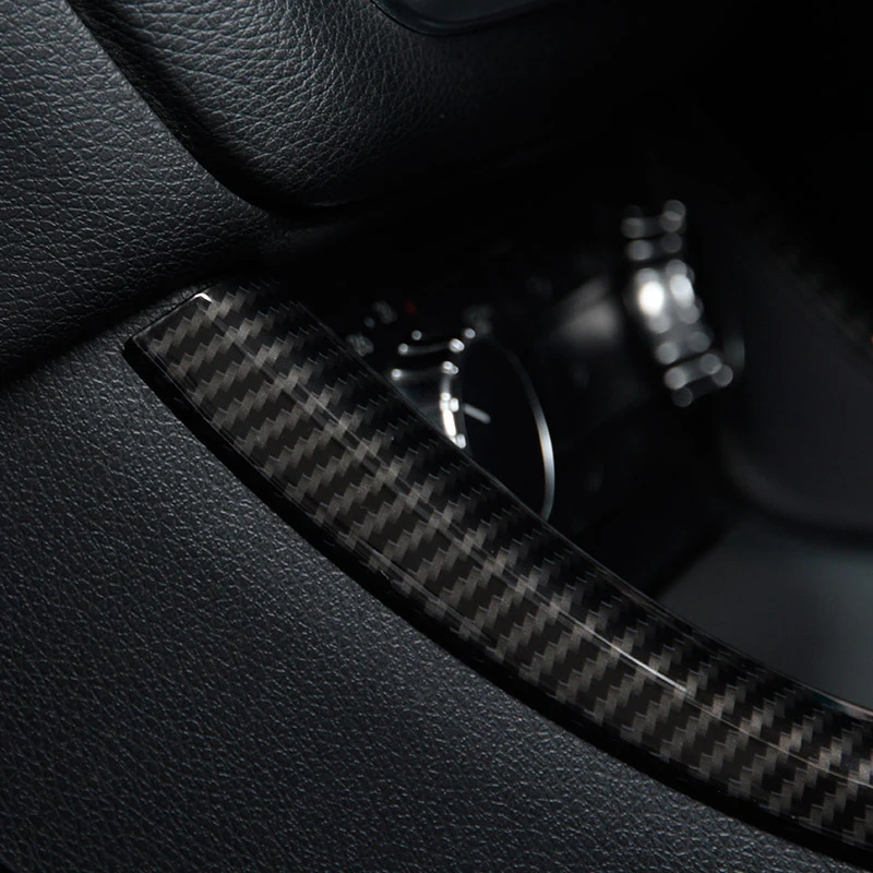 2 шт. хромированные декоративные полосы для центральной консоли Mercedes Benz A/Gla/Cla Class