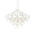 Современная дизайнерская люстра, простая модная Хрустальная обеденная Люстра для гостиной, кабинета