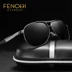 Солнечные очки-авиаторы FENCHI поляризационные UV400 для мужчин и женщин, солнцезащитные аксессуары в стиле ретро, для вождения