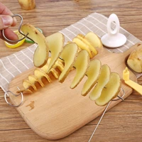 1set potato spiral cutter cucumber slicer kitchen accessories vegetable spiralizer spiral potato cutter slicer kitchen gadgets