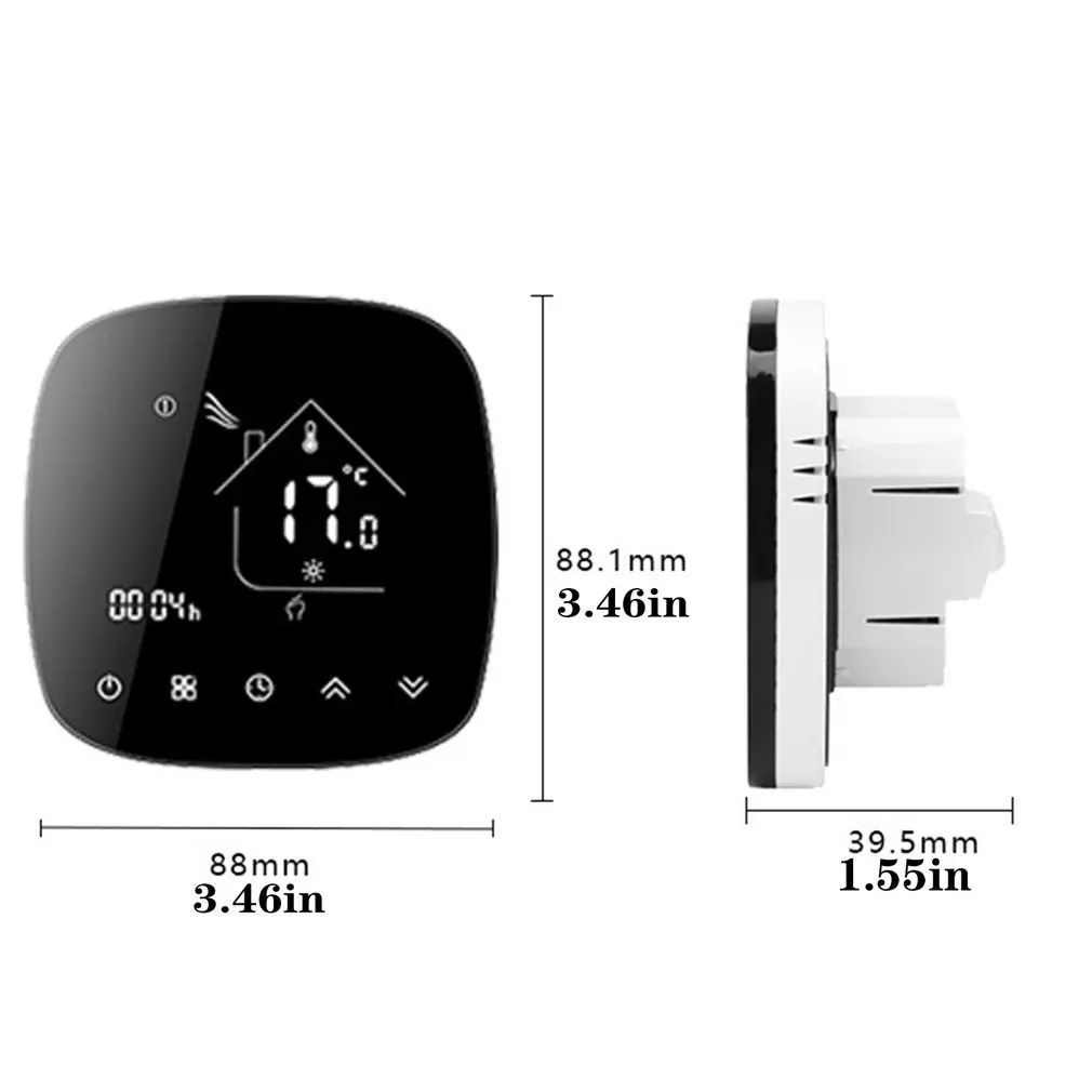 

BHT-001 Graffiti Intelligent Temperature Controller Wifi-galw Controller Switch Panel For Home Market Industry