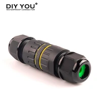m25 waterproof cable connector outdoor led lighting 2345 pin electrical terminal adapter wire connectors sealed junction box