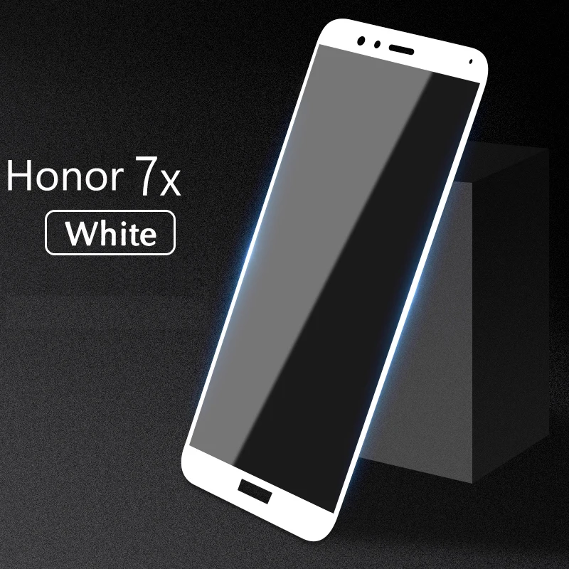 Защитное стекло YKSPACE 2.5D для Huawei Honor 7X/7 X/9H закаленное черная белая Золотая защитная