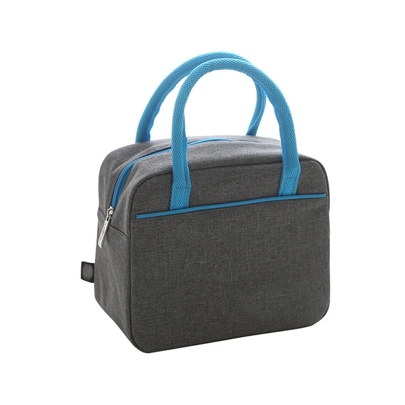 Модная оксфордская портативная изолированная сумка для ланча Термосумка бенто
