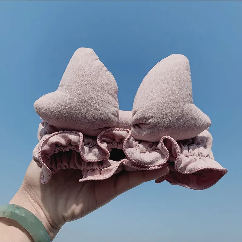 Женские повязки на голову аксессуары для волос повязка с большим бантом мытья
