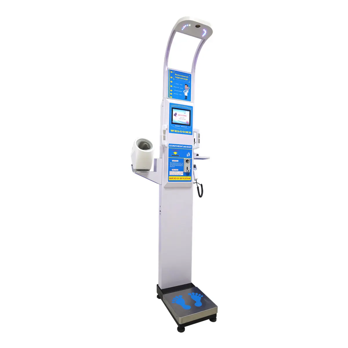 

DHM-600A Human Body FAT Scale height Weight scale balance