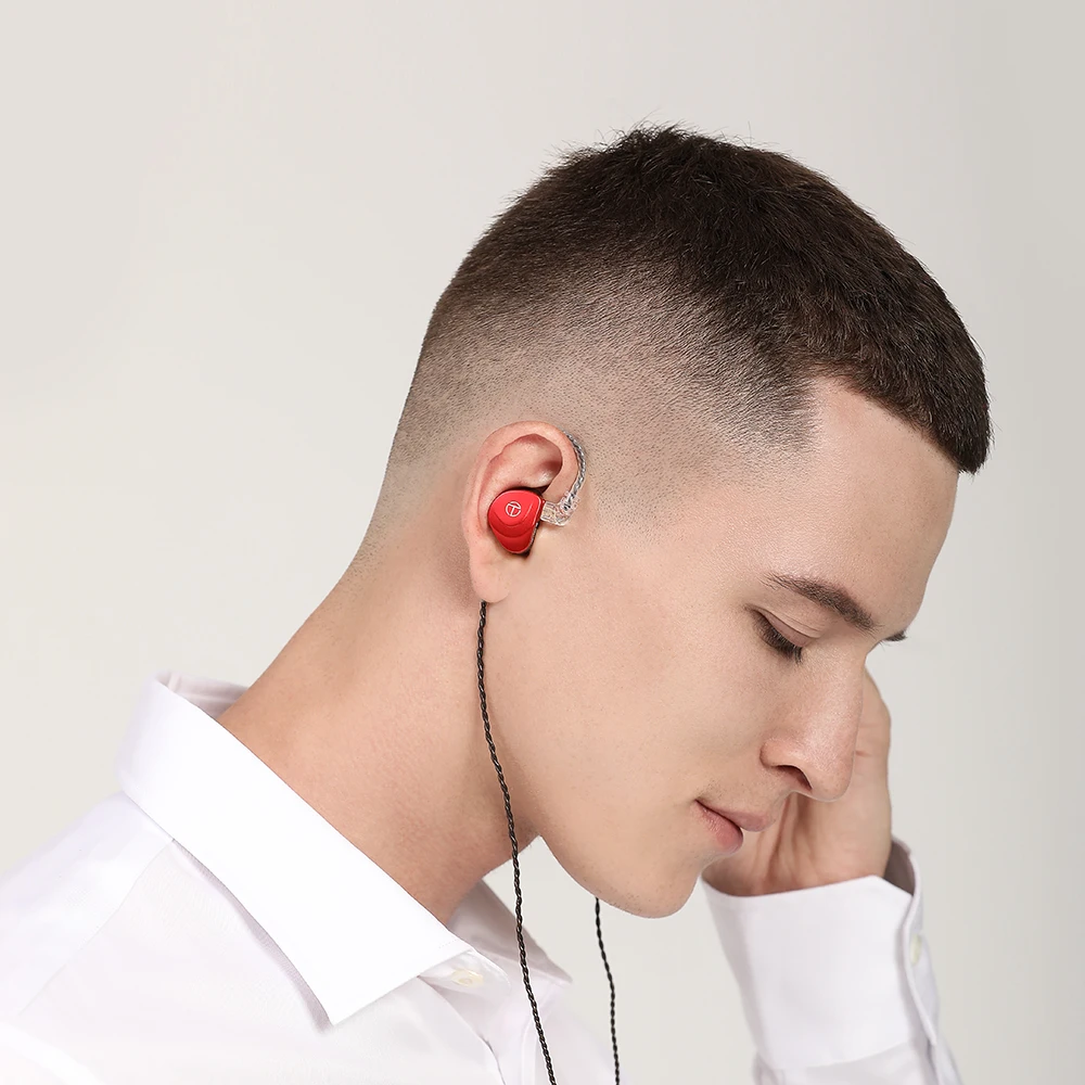 Гибридные металлические наушники-вкладыши TRN V90s 5BA 1DD IEM Hi-Fi DJ монитор для бега